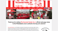 Desktop Screenshot of gourmetvendor.com
